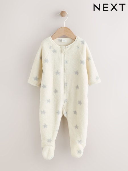 Grey Baby Milk Fleece Sleepsuit (AW3282) | R220 - R256