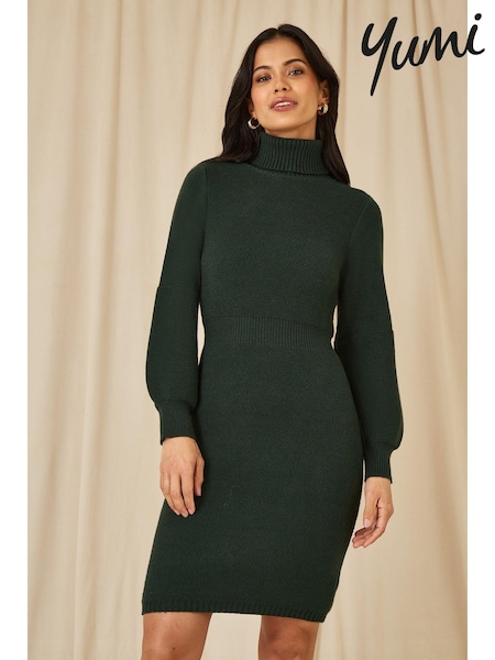 Yumi Cable Knit Tunic Dress (AW3295) | 312 LEI