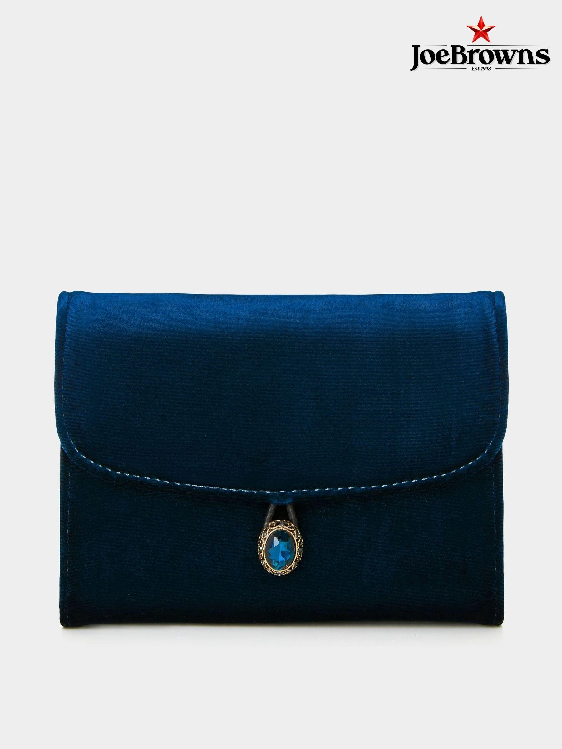 Dark blue clutch on sale