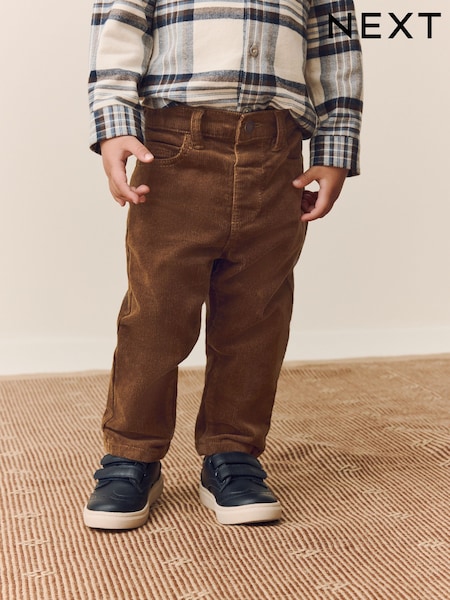 Tan Brown Corduroy Trousers (3mths-7yrs) (AW3562) | €17 - €20
