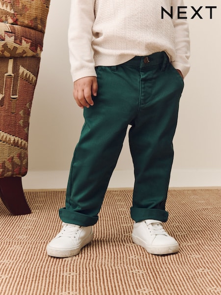 Grün - Stretch Chino Trousers (3mths-7yrs) (AW3572) | 16 € - 18 €