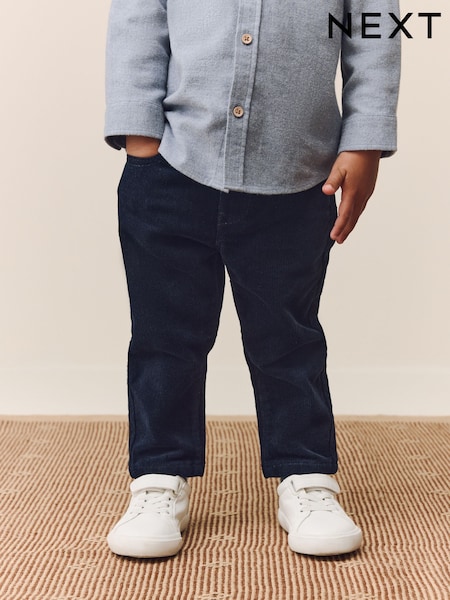Navy Corduroy Trousers (3mths-7yrs) (AW3579) | €17 - €20