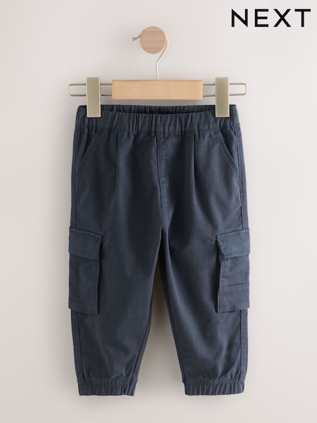 Navy Cargo Trousers (3mths-7yrs) (AW3589) | €16.50 - €18.50