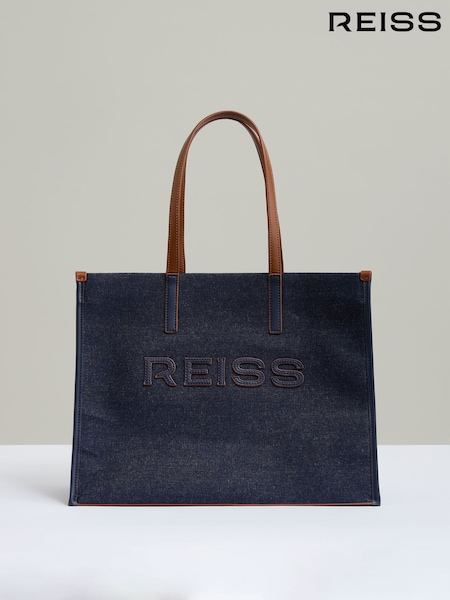 Blau - Reiss – Lola – Tragetasche aus Segeltuch mit Logo (AW3617) | 150 €