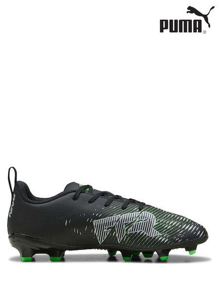 Puma Charcoal Black Kids Youth FUTURE 8 PLAY FG/AG Football Boots (AW3638) | €53