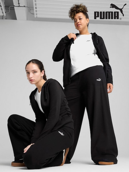 Puma Black ESS Small No 1 Logo High Waist Straight Leggings (AW3653) | €40