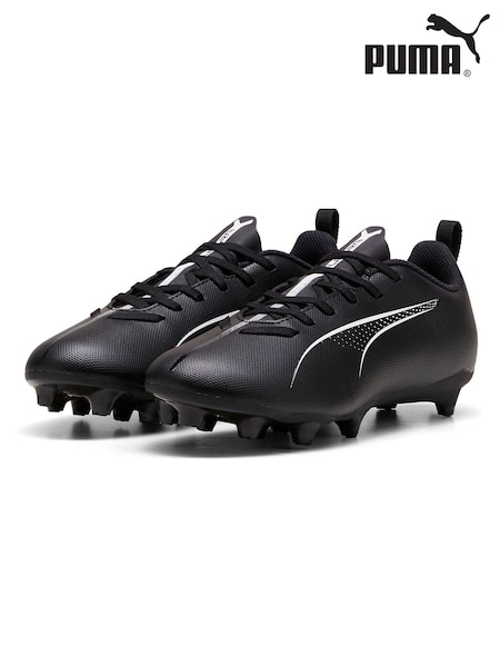 Puma Black Boys ULTRA 5 PLAY FG/AG Football Boots (AW3661) | AED233