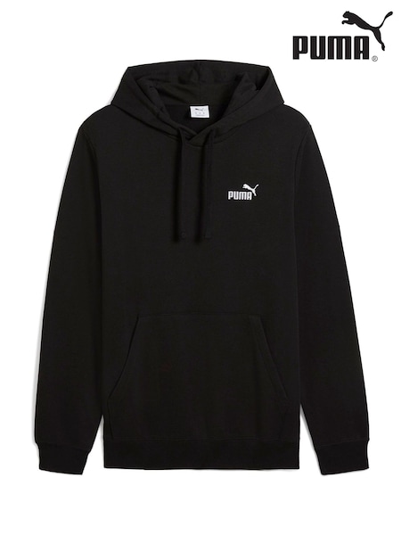 Puma Black ESS Small No. 1 Logo Fleece Hoodie (AW3674) | €64