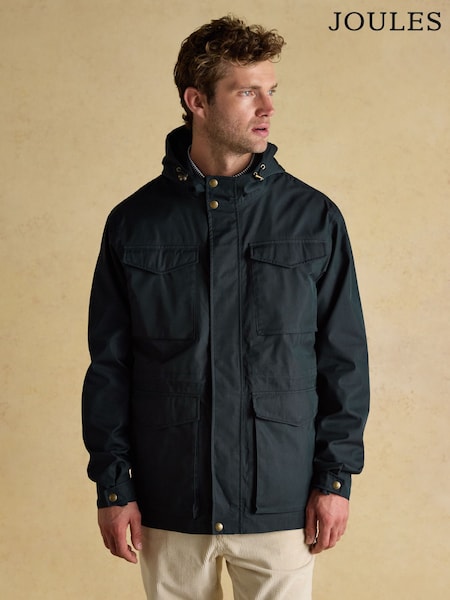 Joules Portman Navy Waterproof Raincoat (AW3708) | R$ 980