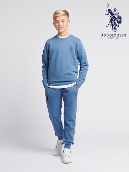 U.S. Polo Assn U.S. Polo Assn. Boys Player 3 Sweatshirt and Joggers Set (AW3741) | ‏204 د.إ.‏