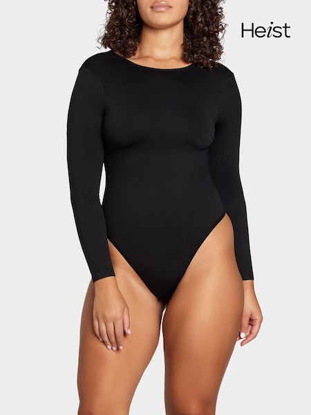 Heist Softskin The Scoop Back Black Bodysuit (AW3760) | €118