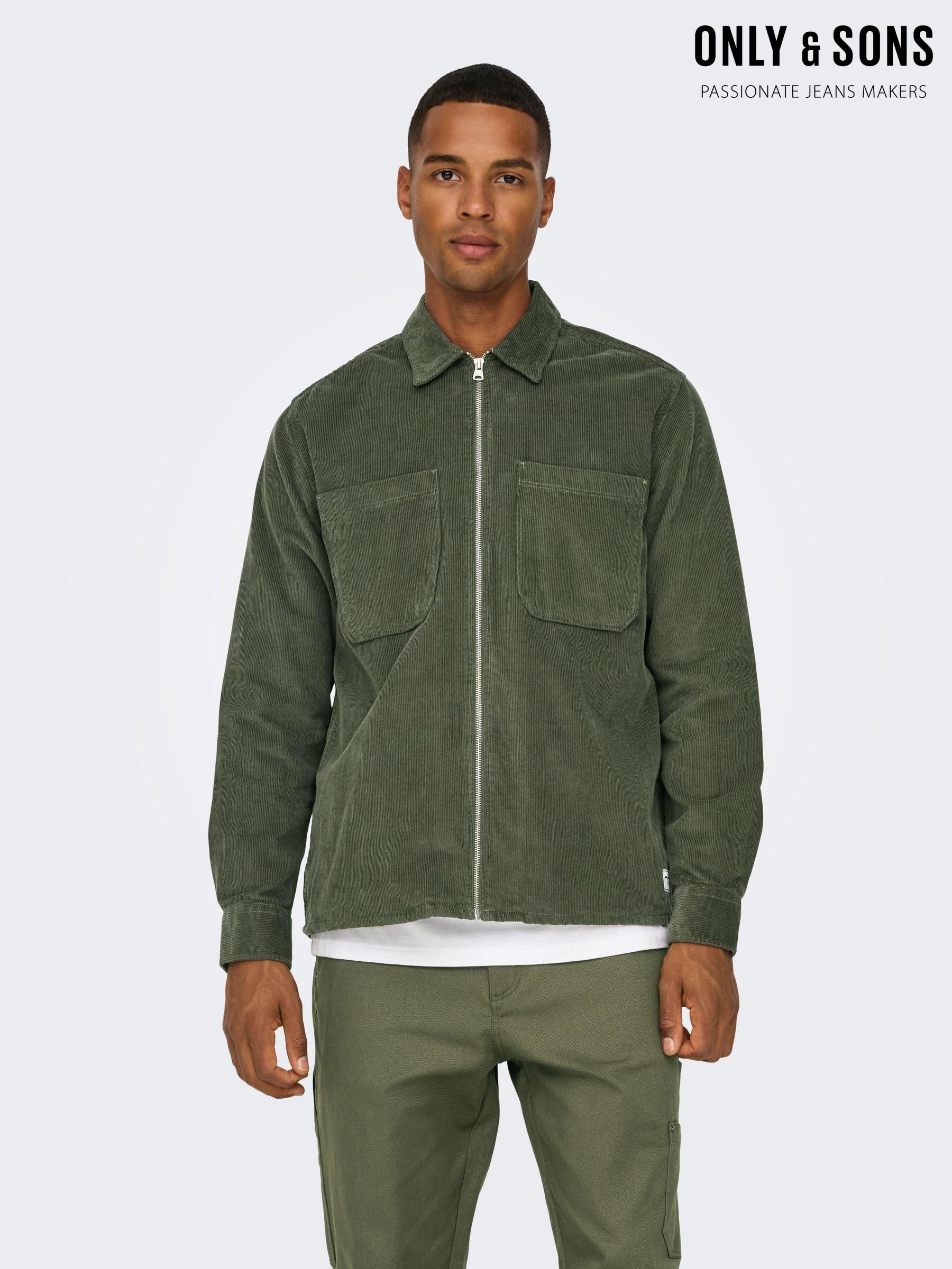 Men s Jackets Only Sons Utility Plain Next Ireland