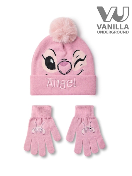 Disney Lilo & Stitch Girls Hat & Gloves Set (AW3805) | KWD8