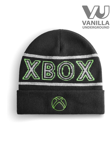 Vanilla Underground Black Xbox Boys Winter Beanie Hat (AW3813) | €19