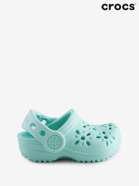 Crocs Kids Classic Floral Cut Out Clogs (AW3887) | 298 LEI