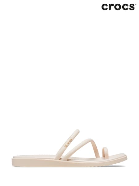 Crocs Natural Miami Toe Loop Sandals (AW3903) | LEI 298