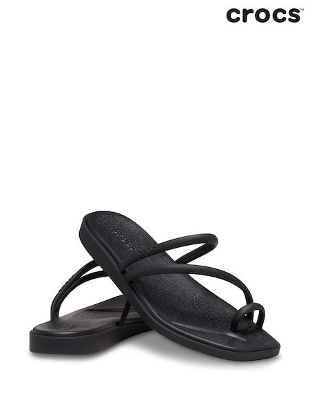 Crocs Black Miami Toe Loop Sandals (AW3913) | LEI 298
