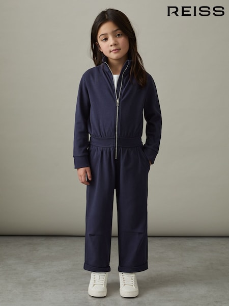 Reiss Nala Jersey High Collar Jumpsuit (AW4158) | ‏504 د.إ.‏