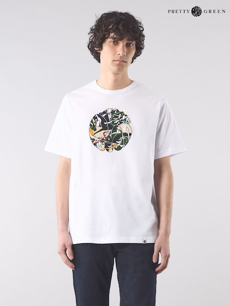 Pretty Green Convergence Logo T-Shirt (AW4211) | 64 €