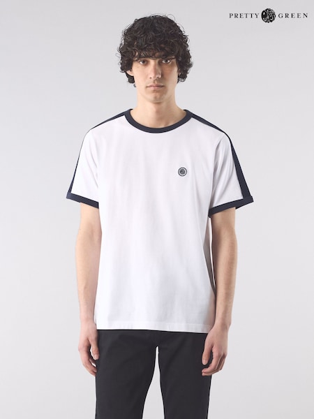 Pretty Green Denton Short Sleeve T-Shirt (AW4227) | R$ 395
