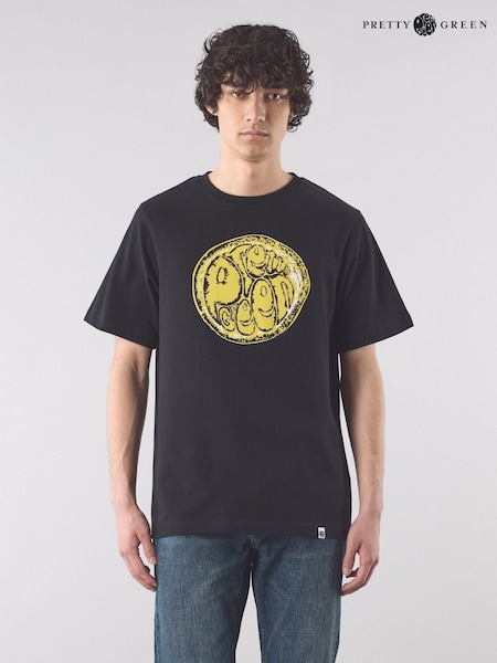 Pretty Black Citrus Sunshine Short Sleeve T-Shirt (AW4232) | €64