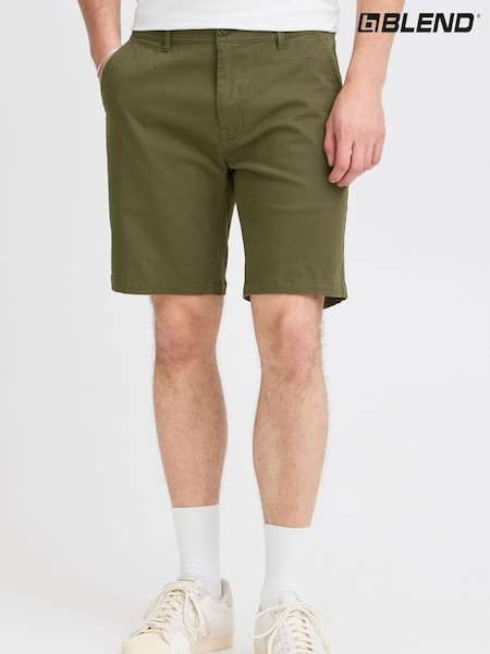 Blend Green Chino Shorts (AW4325) | €43