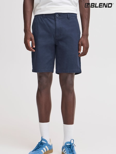 Blend Blue Camo Chino Shorts (AW4338) | €43