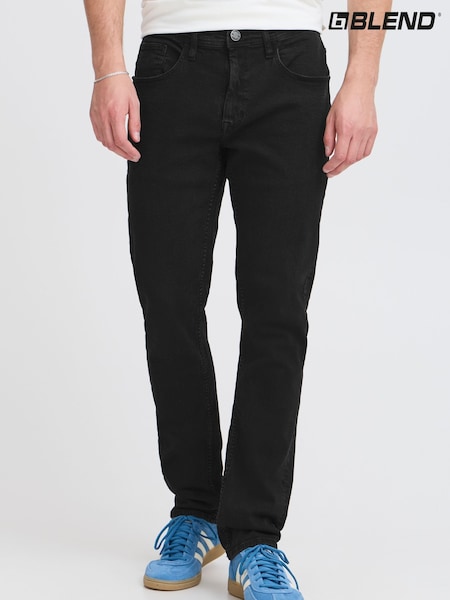 Чорний - Blend Tapered Fit Стрейчевий джинси (AW4341) | 2 163 грн