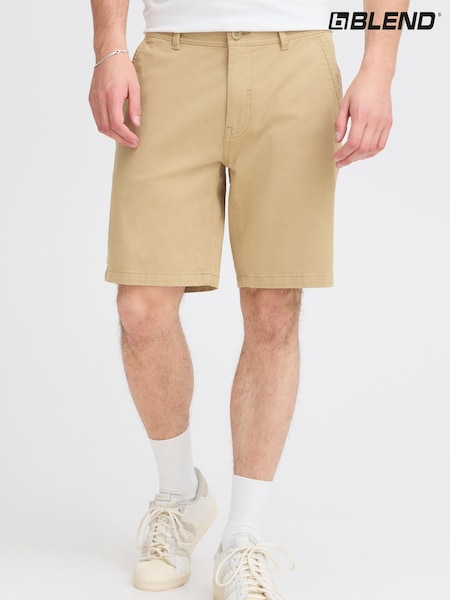 Blend Cream Chino Shorts (AW4344) | €43