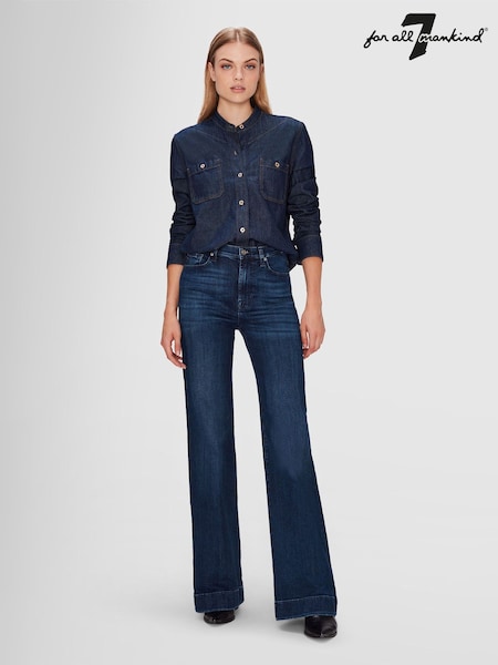 7 For All Mankind Dark Blue Modern Dojo Soho Jeans (AW4611) | €331