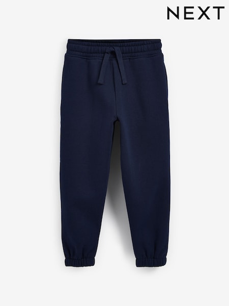Navy Blue Regular Fit Basic Joggers (3-16yrs) (AW4705) | €11 - €18