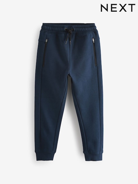 New Navy Slim Fit Zip Joggers (3-16yrs) (AW4718) | $16 - $27