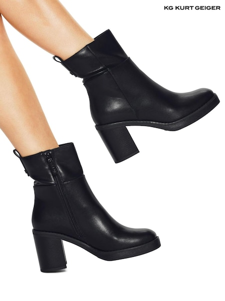 KG Kurt Geiger Thatch Black Boots (AW4761) | AED463