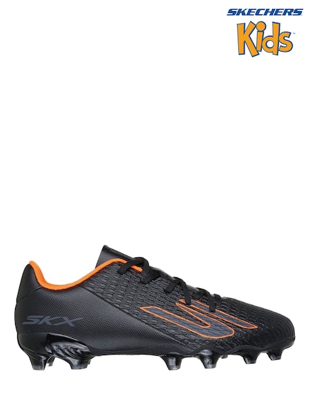 Skechers Black Junior Youth Firm Ground Football Boots (AW5083) | €58