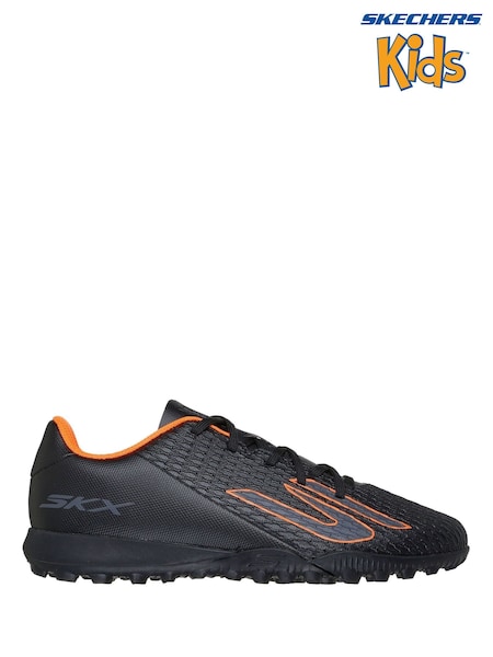 Skechers Black Junior Youth Turf Football Boots (AW5090) | 218 QAR