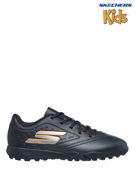 Skechers Black Junior Youth Turf Football Boots (AW5091) | €58