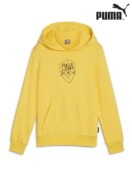 Puma Yellow Boys Neymar JR "BNA" Hoodie (AW5141) | OMR20