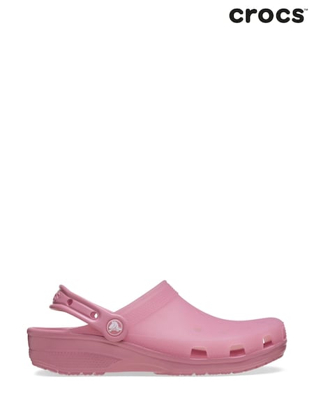 Crocs Pink Classic Frosted Clogs (AW5247) | € 78