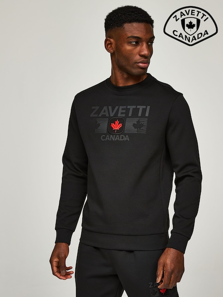 Zavetti Canada Cirico Black Sweatshirt (AW5431) | 3 304 грн