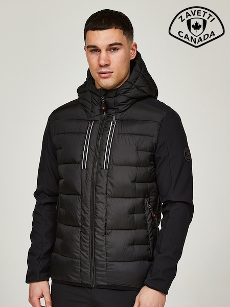 Zavetti Canada Vermantini Hybrid Black Jacket (AW5437) | €126