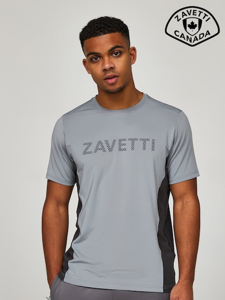 Zavetti Canada Grey Irrosso Tech T-Shirt (AW5445) | €46