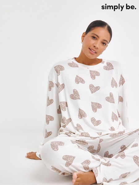 Simply Be Pretty Secrets Supersoft Twosie Pyjamas (AW5600) | ‏144 ر.ق.