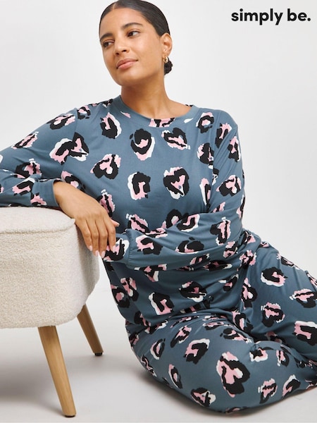 Simply Be Pretty Secrets Supersoft Twosie Pyjamas (AW5614) | ‏67 ر.ق.