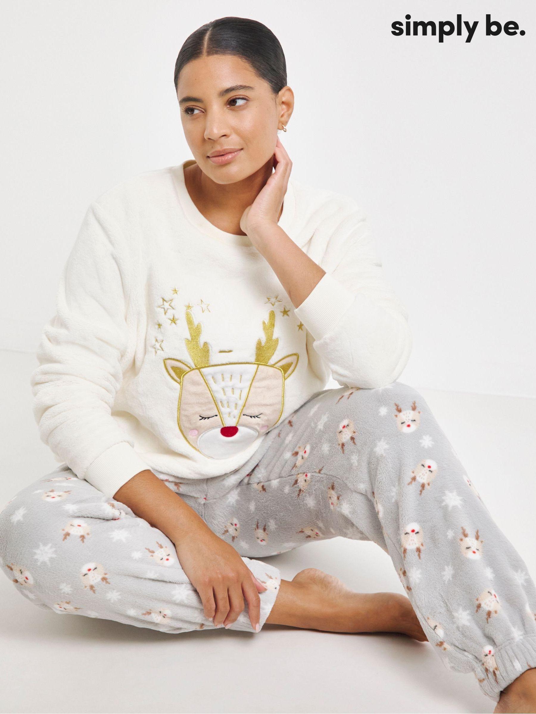 Buy Women's Pyjamas Clearance Print Christmas Novelty Online