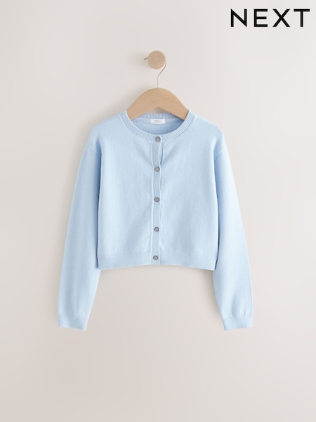 Blue Button Up Cardigan (3-16yrs) (AW5657) | CA$31 - CA$45