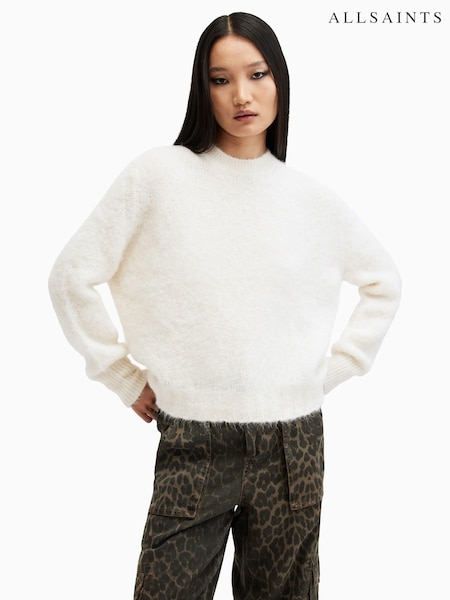AllSaints White Vortex Jumper (AW5696) | R$ 1,670