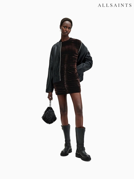 AllSaints Eris Velvet Dress (AW5705) | 1,037 LEI