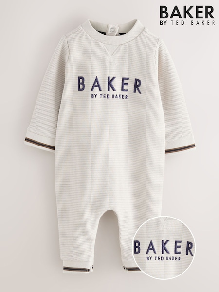 Baker by Ted Baker Textured Long Sleeve Romper (AW5812) | €40 - €44