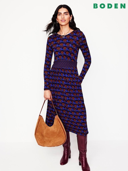 Boden Thea Long Sleeve Jersey Dress (AW6008) | €142