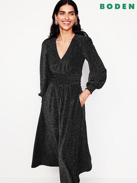 Boden Daphne Metallic Midi Dress (AW6034) | €74